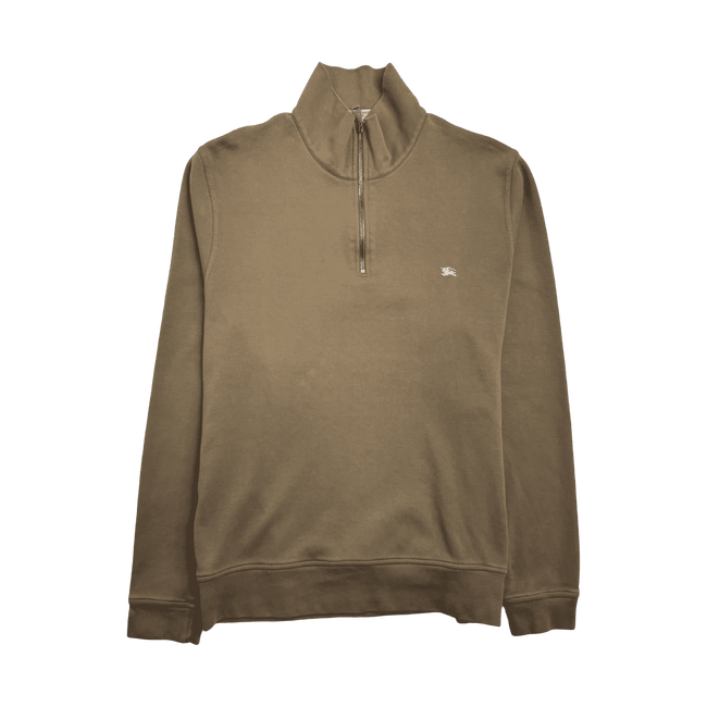 Burbury Half-Zip Sweater Brown (USED)