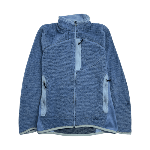 Vintage Womens Patagonia Zip-Up Fleece Light Blue | Vintage Clothing Store Canada