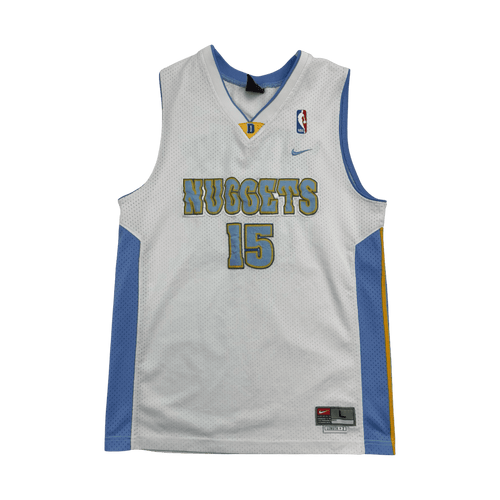 Vintage 90s Nike Denver Nuggets Carmelo Anthony Jersey White | Vintage Clothing Store Canada
