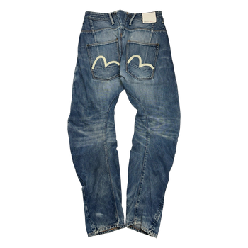 Vintage Y2K Evisu Double Seagull Denim Jeans