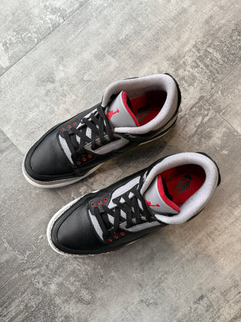 Air Jordan 3 Retro OG Black Cement 2024 (USED)