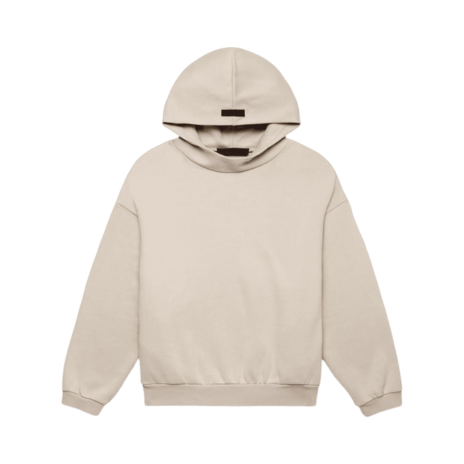 Fear of God Essentials Hoodie Silver Cloud