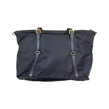 Prada Tessuto Nylon Handbag Navy