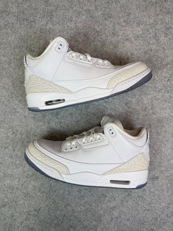 Air Jordan 3 Retro Pure White 2018 (USED)