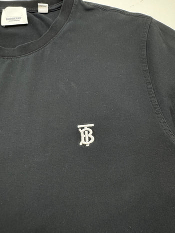 Burberry Parker Logo Tee Black (USED)