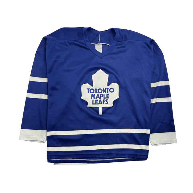 (XL) Vintage NHL Toronto Maples Leafs Hockey Jersey Blue