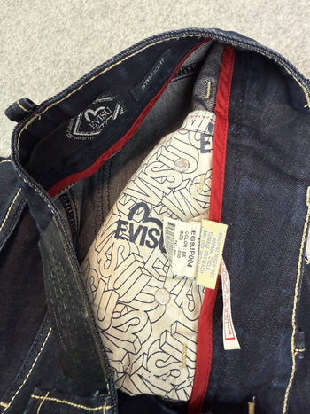 Vintage Evisu Double Seagull Dark Wash Denim Pants