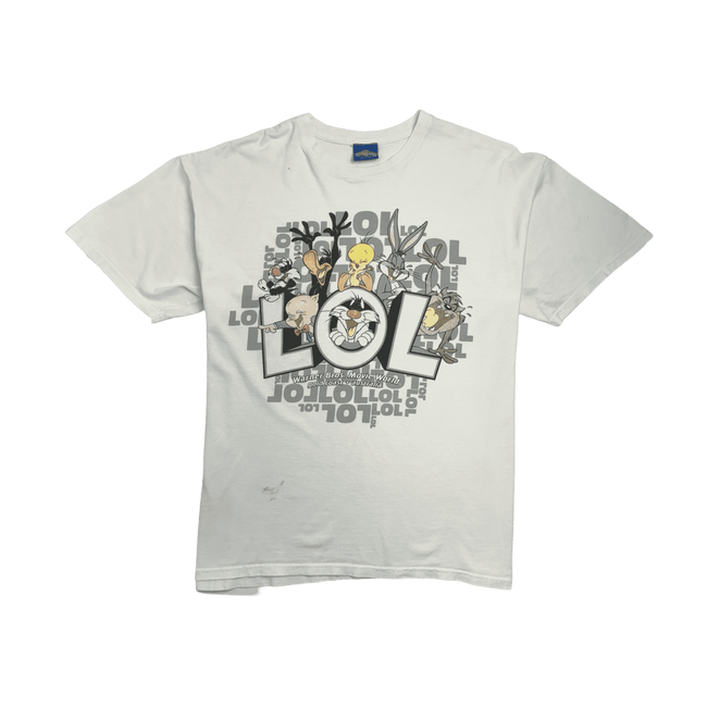 (XL) Vintage 2000s Warner Bros. Looney Tunes Tee White