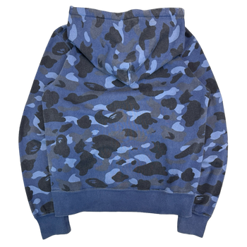 BAPE Color Camo Pullover Hoodie Navy (USED)