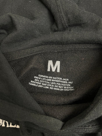 Travis Scott Astroworld Lollapalooza Thrills And Chills Hoodie Black