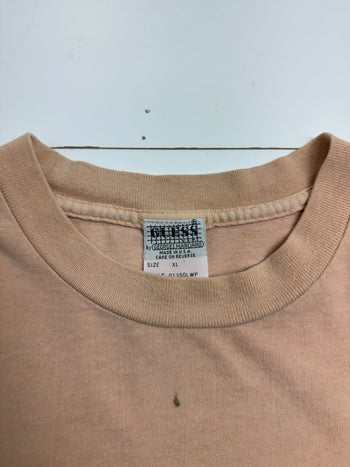 (XL) Vintage Guess USA Beverly Hills Tee Salmon Pink