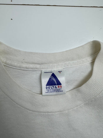 Vintage 2000s Kennedy Space Center Cat Tee White