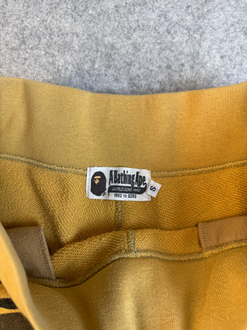 BAPE 1st Camo Sweatshorts Yellow (USED)