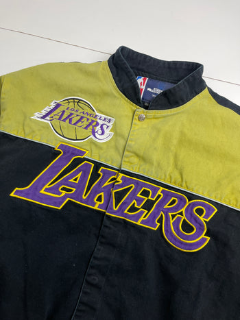 (3XL) Vintage Jeff Hamilton NBA LA Lakers Jacket