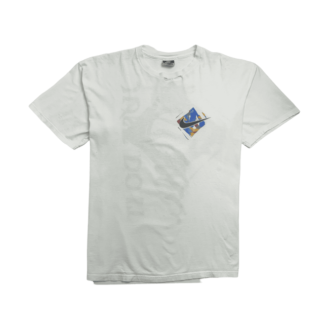 Vintage 90s Nike Baseball Just Do It Tee White