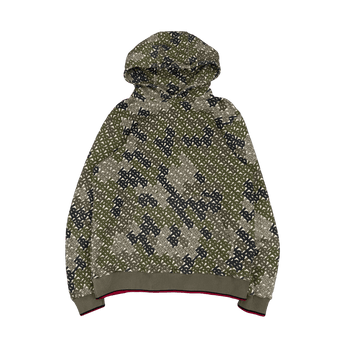 Burberry Monogram Print Hoodie Green (USED)