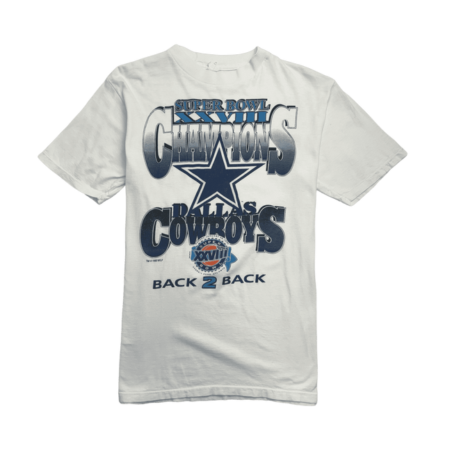 (S) Vintage '93 Dallas Cowboys Tee White