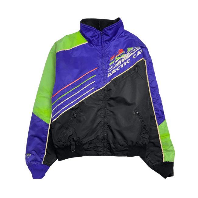 Vintage Arctic Cat Insulated Zip Up Jacket