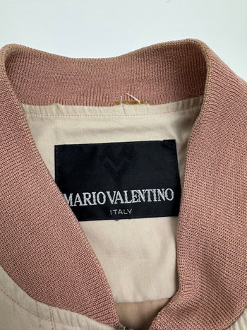 Mario Valentino Harrington Zip-Up Jacket Beige