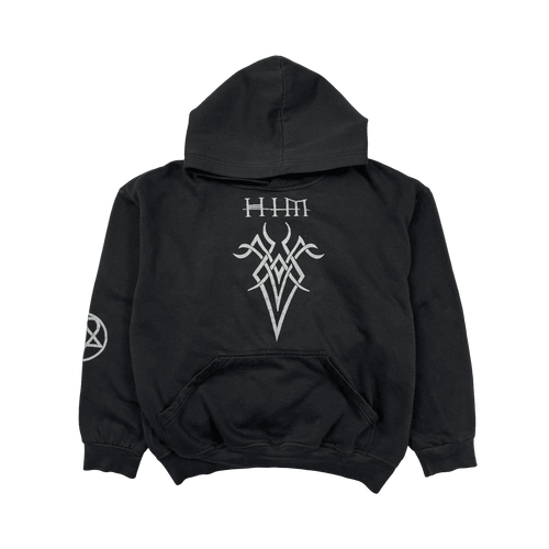 Vintage 2004 Him Heartagram Hoodie Black | Vintage Clothing Store Canada