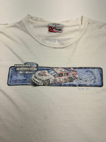 (XL) Vintage '04 MLB Dale Jr. Nascar Tee White