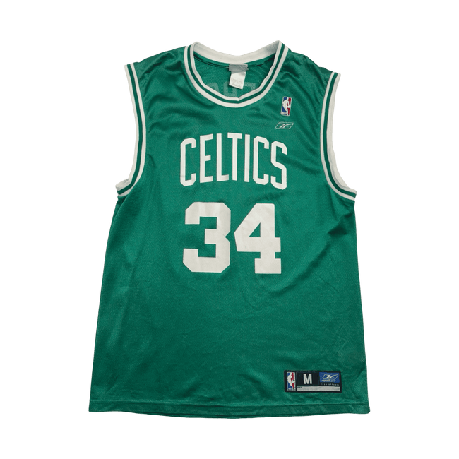 Vintage Reebok Boston Celtics Paul Pierce Jersey Green