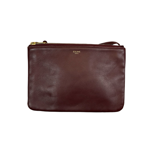 Celine Small Trio Crossbody Bag Purple | Vintage Clothing Store Canada