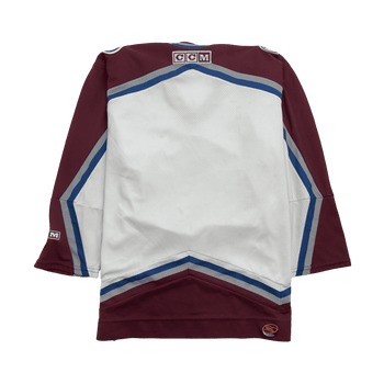 (M) NHL Colorado Avalanche Hockey Jersey White
