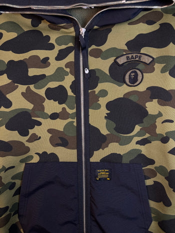 Bape 1st Camo Full Zip Hoodie (USED)