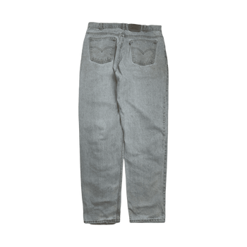 (36) Vintage Orange Tab Levis Pants Washed Blue