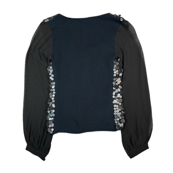 Women's Gucci Sequined Bell Long Sleeve