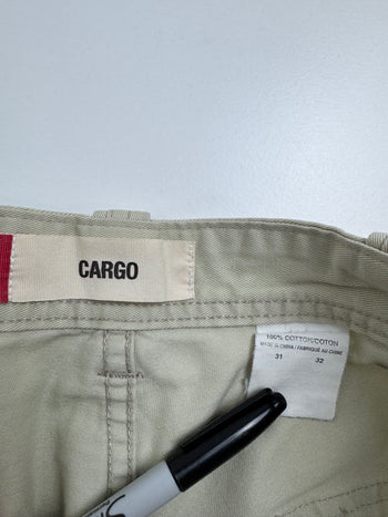 Vintage Levis Cargo Pants Cream