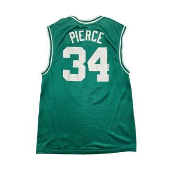 Vintage Reebok Boston Celtics Paul Pierce Jersey Green