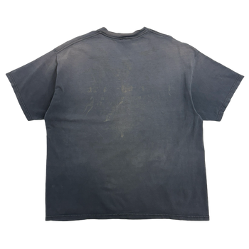 Vintage Harley Davidson Classic Bike Tee Sun Faded Black