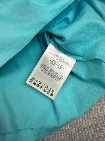 Moncler Multi Logo Tee Light Blue (USED)