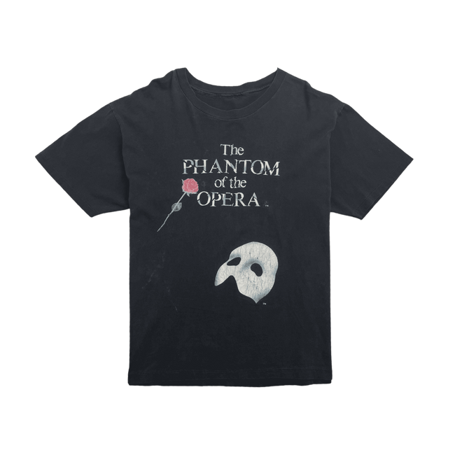(M) Vintage 90s The Phantom of the Opera Tee Black