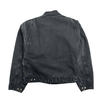 (M) Vintage Carhartt Lined Detroit Jaket Faded Black