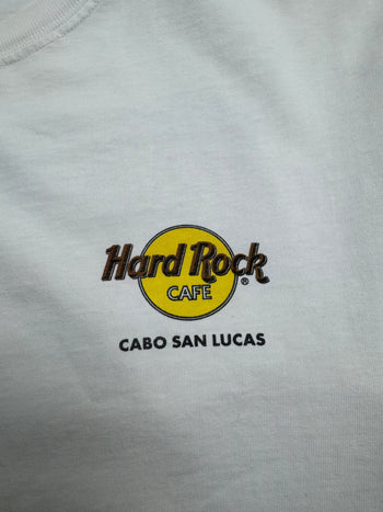 Vintage 2000s Hard Rock Cafe Cabo San Lucas Tee White