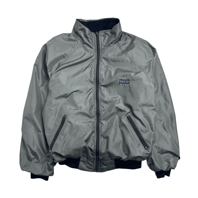 Vintage 90s Patagonia Bomber Style Jacket Grey
