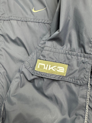 (L) Vintage 2000s Nike Windbreaker Jacket Navy