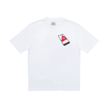 Palace Tri Phone Tee White