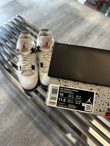 Air Jordan 4 Retro White Cement 2025 (USED)