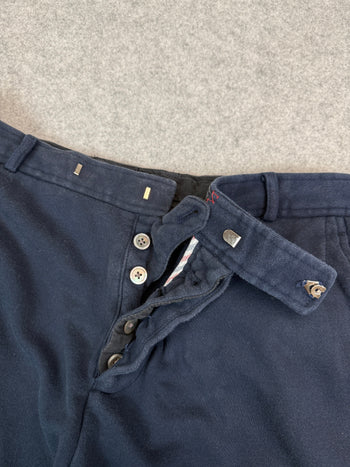 Thom Browne 4-bar Striped Sweatshorts Navy Blue (USED)