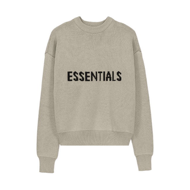 Fear of God Essentials x SSENSE Knit Sweater Linen