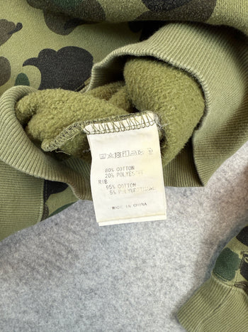 BAPE x Champion Logo Camo Sweatshirt Green (USED)