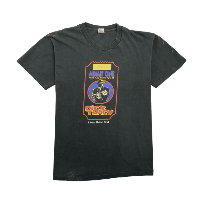 (XL) Vintage 90s Dick Tracy Tee Black