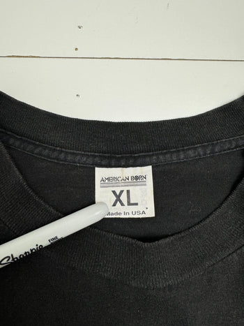 (XL) Vintage ‘95 Winston Winners Club Pocket Tee Black