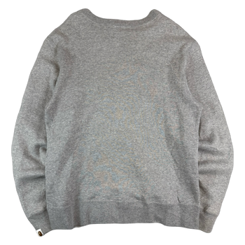 BAPE Apesta Film Star Sweatshirt Grey (USED)