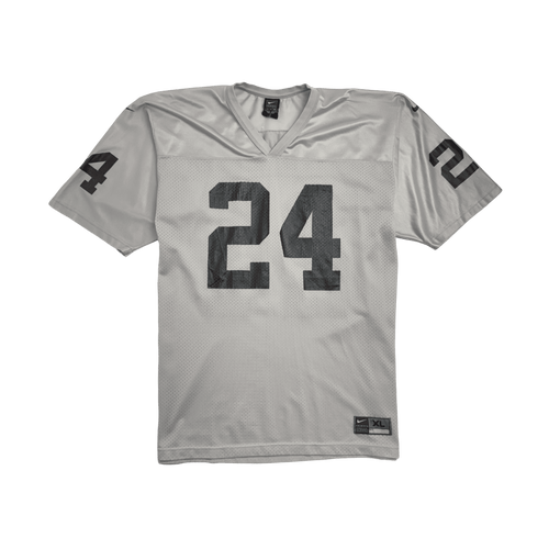 Vintage 90s Nike Charles Woodson Jersey White | Vintage Clothing Store Canada
