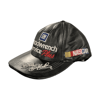 Vintage Leather Dale Earnhardt Hat
